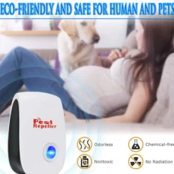 Skadedjur & Insekter-Ultraljuds mus- och råttskrämma, 4 st ultraljudsskydd mot möss, ny version, myggskrämma, apparat mot flugor och insekter