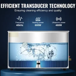 DUOKU Städmaskiner-Ultraljudsrengörare--30 L-Kraftfull Ultraljudsrengöringsmaskin-för Djupa Delar, Smycken, Glasögon