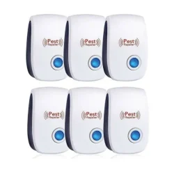 Skadedjur & Insekter-Ultraljudsskrämma, Ultraljudsskrämma för möss 6-pack, Ultraljudsskrämma för möss och råttor Effektiv mot möss, råttor, flugor