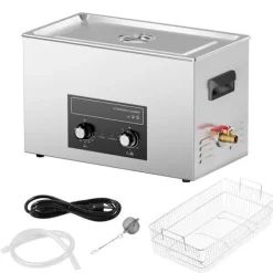 DUOKU Städmaskiner-Ultraljudstvätt--30 L-Sonic Kavitation Maskin 360W med Värme, Timer och Korv.