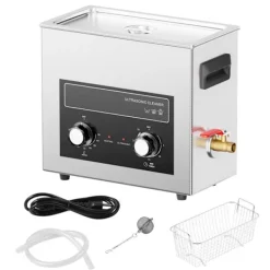 DUOKU Städmaskiner-Ultraljudstvätt--6 L-Sonikvitalmaskin 180 W med värme och timer