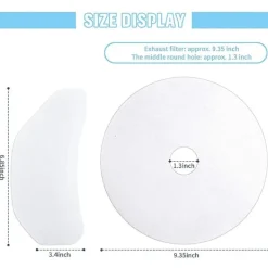 Torktumlare-Universal Torktumlare Avgasfilter, Torktumlare Luddfilter Ersättning, Med För Chef, Sonya (20 Stycken