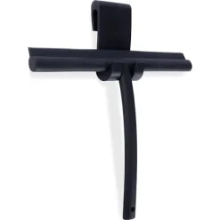 b2x Fönsterrengöring-Universell svart silikon vattenavskrapare med upphängningskrok