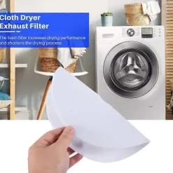Torktumlare-Universella Torktumlare Avgasfilter, för (20 Stycken) Torktumlare Avgasfilter