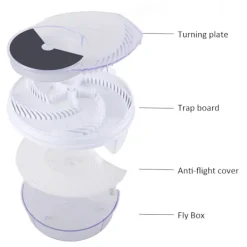 Skadedjur & Insekter-USB Flugfälla Elektrisk Skadedjursfångare Hushålls Insektsfångare Automatisk Flugfälla
