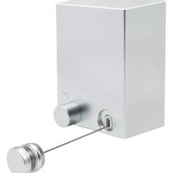 Tvättillbehör-Utdragbar torkvinda med led 4,2 m justerbar infällbar klädlina