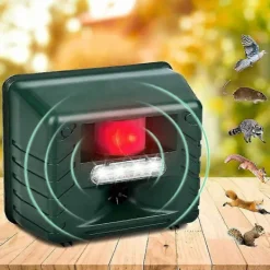 Skadedjur & Insekter-Utomhus Fågelskrämma, Ultraljud Djurskrämma, Ultraljud Fågelskrämma med Rörelsesensor