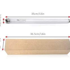 ATELA Skadedjur & Insekter-UV-lampa Anti flygande insekter. Electric Insect Killer Fly Killer 20W. Elektrisk myggmedelslampa (lampa)