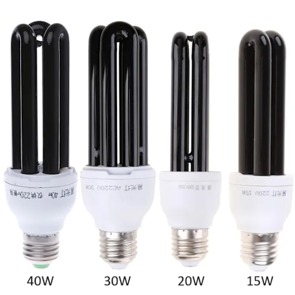 unbranded Skadedjur & Insekter-220V 30W E27 UV-ljus Ultraviolett Mosquito Killer Lamp Blacklight UV-ersättningslampa för mygg- och flygande insektsfälla