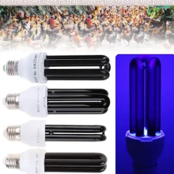 unbranded Skadedjur & Insekter-220V 30W E27 UV-ljus Ultraviolett Mosquito Killer Lamp Blacklight UV-ersättningslampa för mygg- och flygande insektsfälla