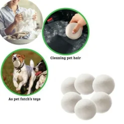 Hommy Torktumlare-Varm ull torktumlare bollar återanvändbara mjukmedel tvätt 5 cm tvätt tvätt maskin tillbehör