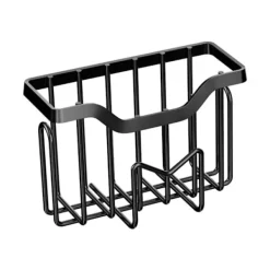 Svampar & Dukar-Vattentank Dräneringsställ Förvaringsställ SVART