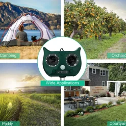 INF Skadedjur & Insekter-Vattentålig Ultraljudavskräckare mot Skadedjur & Insekter