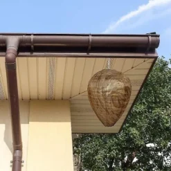 Skadedjur & Insekter-Vattentäta getingbo-lockfåglar hängande geting- och getingavskräckande medel i tyg, giftfria bi-lockfåglar avskräckande medel för hem, trädgård, utomhus, brun | Fyndiq