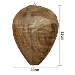 Skadedjur & Insekter-Vattentäta getingbo-lockfåglar hängande geting- och getingavskräckande medel i tyg, giftfria bi-lockfåglar avskräckande medel för hem, trädgård, utomhus, brun | Fyndiq