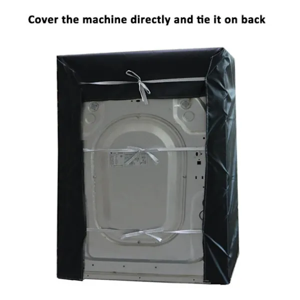 Tvättmaskiner-Vattentätt skydd för tvättmaskin eller torktumlare, lämplig för