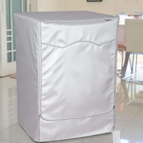 Tvättmaskiner-Vattentätt tvättmaskinskydd, skyddande tvättmaskinskydd, dammtätt tvättmaskinskydd för tvättmaskin och torktumlare med frontmatning