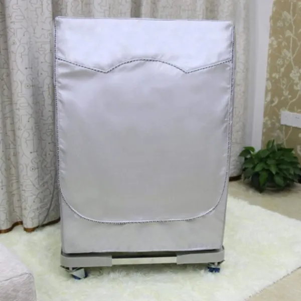 Tvättmaskiner-Vattentätt tvättmaskinskydd, skyddande tvättmaskinskydd, dammtätt tvättmaskinskydd för frontmatade tvättmaskiner och torktumlare