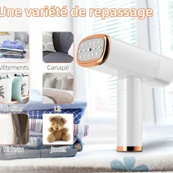 Ångtvättar-Vertikal Ångstrykjärn - 1000W 150ML - Ångare Lämplig för Alla Tyger för Hem, Resor, Hem och Kontor