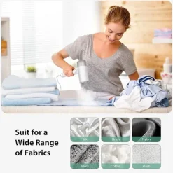 Ångtvättar-Väggmonterad Handhållen Hängande Ångmaskin, Liten Elektrisk Strykjärn Ångborste Hem