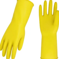 Svampar & Dukar-VGOGÅteranvändbara hushållsrengöringshandskar, gummidiskhandskar