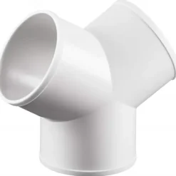 Torktumlare-3-vägs kanalanslutning, kanalfördelare för avgasfläkt torktumlare ventilslang, 4"