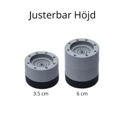 Tvättmaskiner-Vibrationsdämpare för Tvättmaskin / Torktumlare - Grå