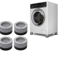 Tvättmaskiner-Vibrationsdämpare för Tvättmaskin/Torktumlare - Grå