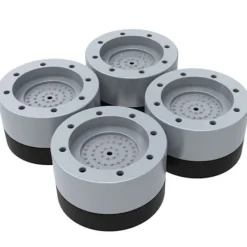 Tvättmaskiner-Vibrationsdämpare Kompatibel med Tvättmaskin/Torktumlare - Grå