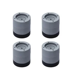 Tvättmaskiner-Vibrationsdämpare Kompatibel med Tvättmaskin/Torktumlare - Grå