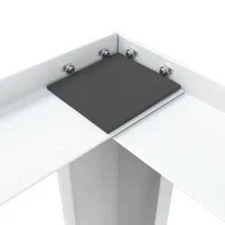 vidaXL Tvättillbehör-Dubbel förhöjningssockel för tvättmaskin och torktumlare