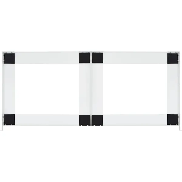 vidaXL Tvättillbehör-Dubbel förhöjningssockel för tvättmaskin och torktumlare