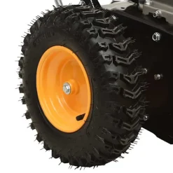 vidaXL Städmaskiner-2-i-1 snöslunga och sopmaskin bensindriven 6,5HK