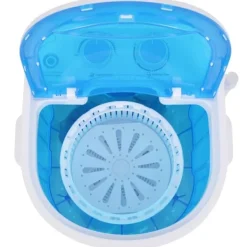 vidaXL Tvättmaskiner-Minitvättmaskin med enkel trumma 2,6 kg