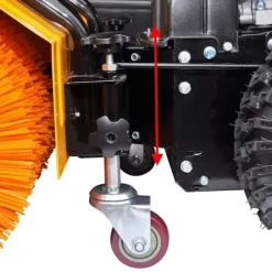 vidaXL Städmaskiner-Multifunktionell sopmaskin bensindriven 6,5HK