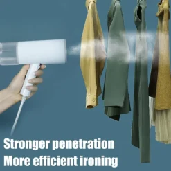 Ångtvättar-Vikbar handhållen reseångstrykjärn Ånghängningsmaskin Bärbar strykmaskin för kappor och skjortor