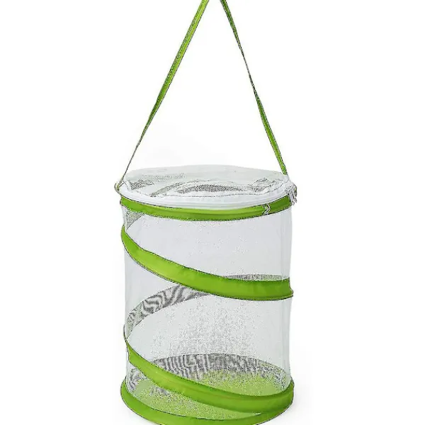 Skadedjur & Insekter-Vikbar Insektsfjärilshabitatbur Klar Mesh Bärbar Burbehållare L