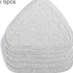 Städmoppar-Vileda 100 Kompatibel 6-pack Mikrofiber Ångmoppkuddar Ersättning