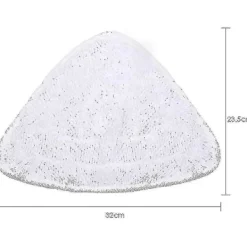 Städmoppar-Vileda 100 Kompatibel 6-pack Mikrofiber Ångmoppkuddar Ersättning