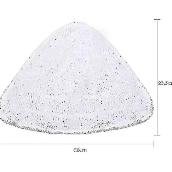 Städmoppar-Vileda 100 Kompatibel 6-pack Mikrofiber Ångmoppkuddar Ersättning