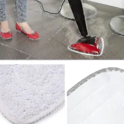 Ångtvättar-Vileda 100 Kompatibla 6-pack Mikrofiber Ångmoppdynor Ersättning