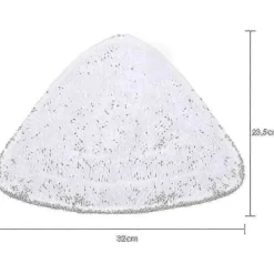 Ångtvättar-Vileda 100 Kompatibla 6-pack Mikrofiber Ångmoppdynor Ersättning