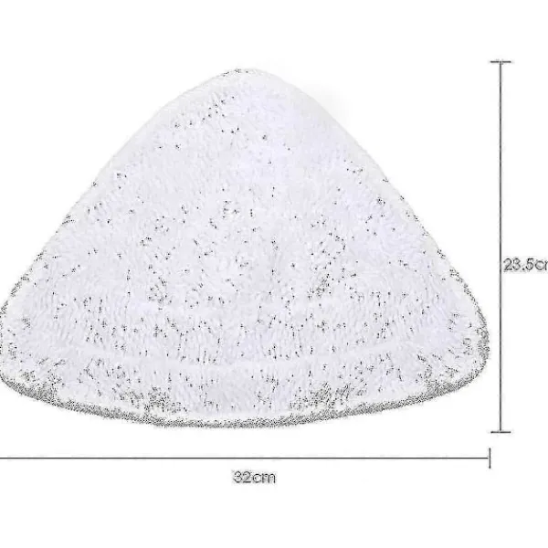 Ångtvättar-Vileda 100 Kompatibla 6-pack Mikrofiber Ångmoppdynor Ersättning