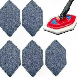 Svampar & Dukar-Vileda Bathroom Magic Brush Mopp Ersättningshuvud 2025 - 5 Svampar Skurplattor