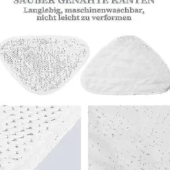 Ångtvättar-Vileda Ångmopp 6-pack Överdrag för Grundlig och Effektiv Rengöring