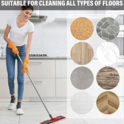 Städmoppar-Vileda Ultramax 2 i 1 Spraymopp Refiller, 3 Mikrofiberdynor för Alla Golvtyper