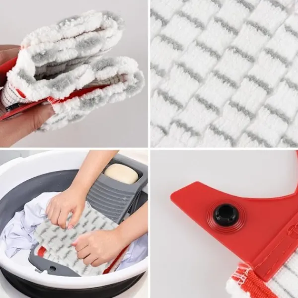 Städmoppar-Vileda Ultramax 2 i 1 Spraymopp Refiller, 3 Mikrofiberdynor för Alla Golvtyper