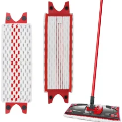 Städmoppar-Vileda Ultramax golvmopp refill 2-i-1 Vileda trasa - 2-pack