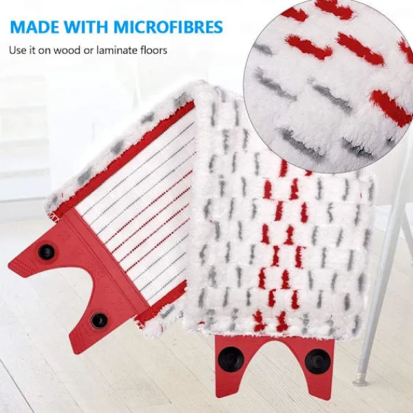 Städmoppar-Vileda Ultramax golvmopp refill 2-i-1 Vileda trasa - 2-pack