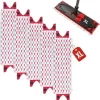Städmoppar-Vileda Ultramax XL Mopp Refill 5-pack Mikrofiber Golvrengöringsdynor Kompatibla med Vileda